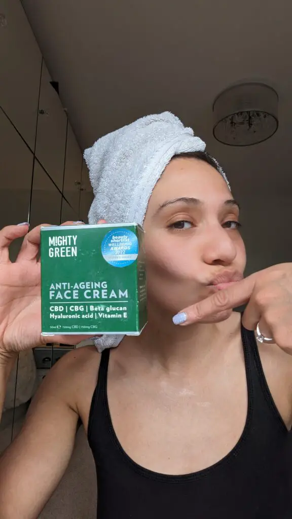 Mighty Green CBD Anti-ageing face cream