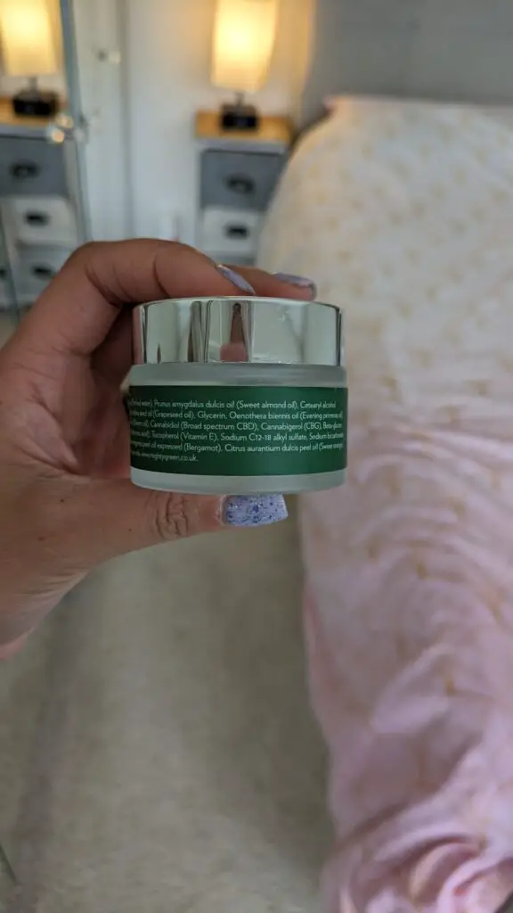 Ingredients in Mighty Green Anti-Ageing Face Cream