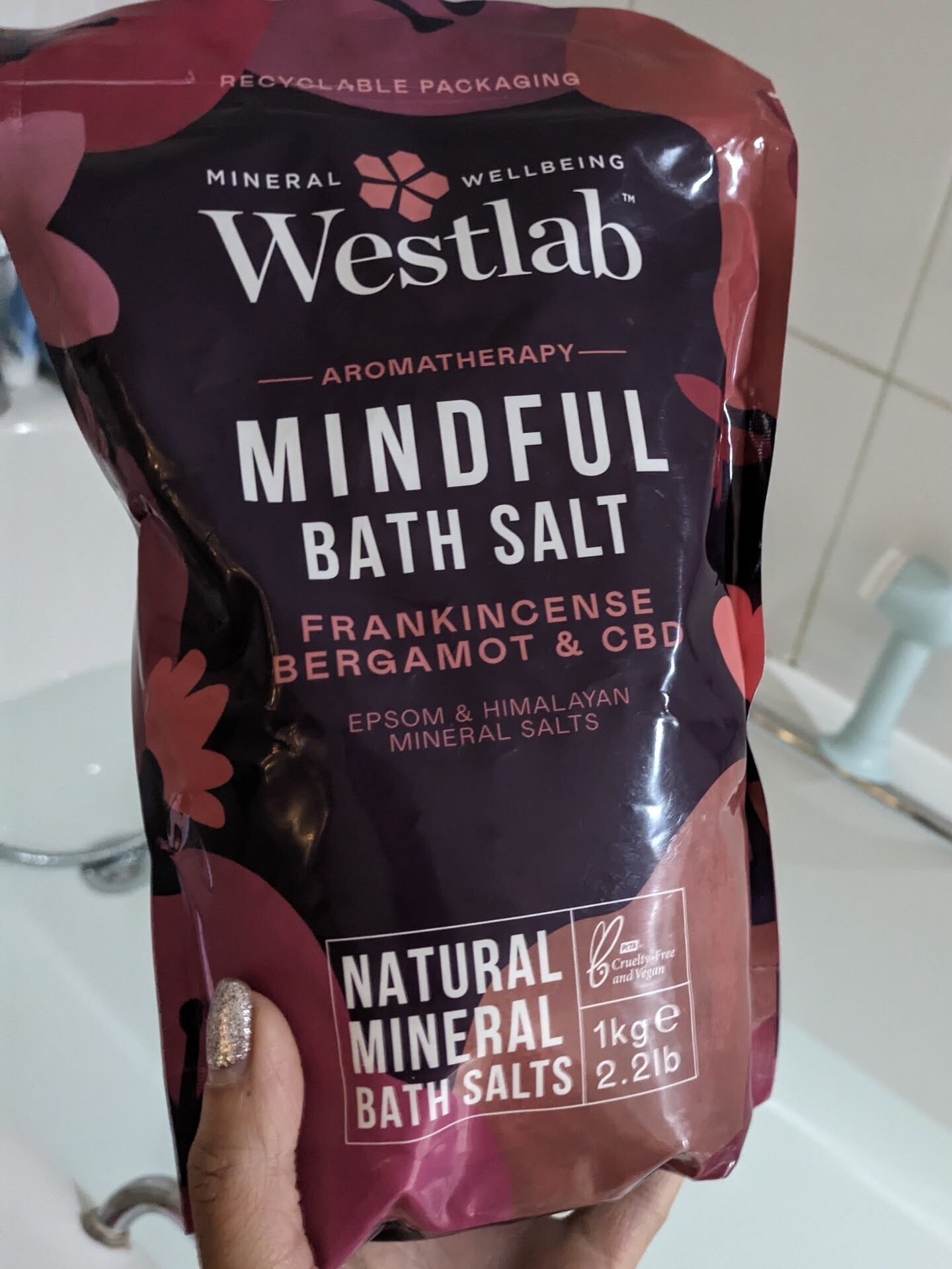 Mindful westlab bath salts, westland wellbeing