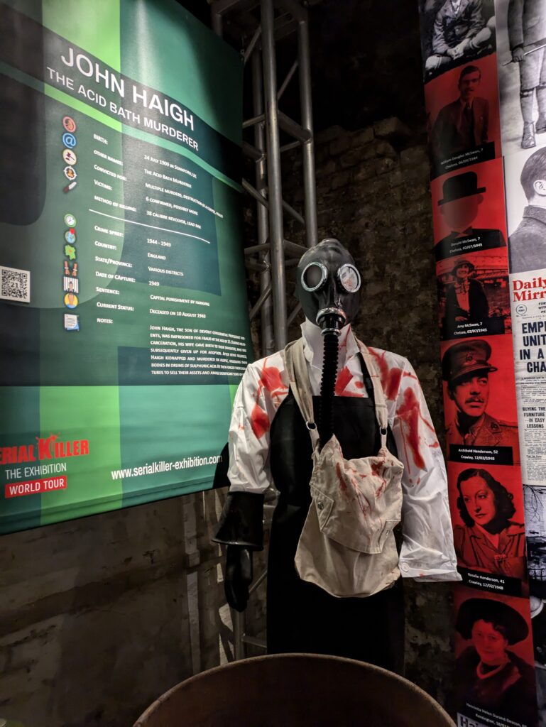 the acid bath murders serial killer exhibition 